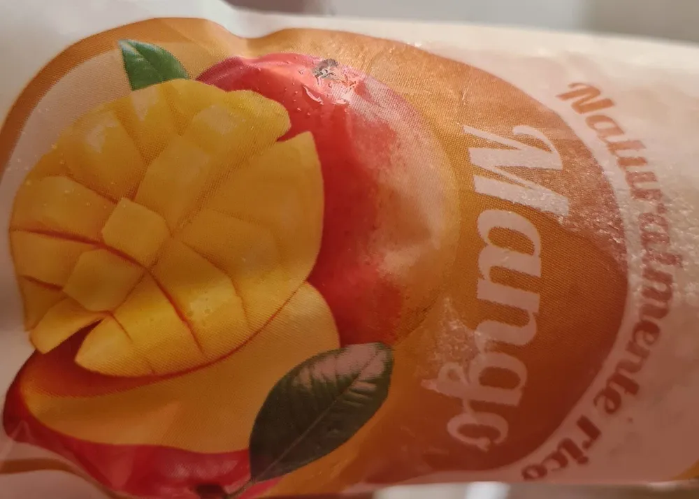 Helado mango