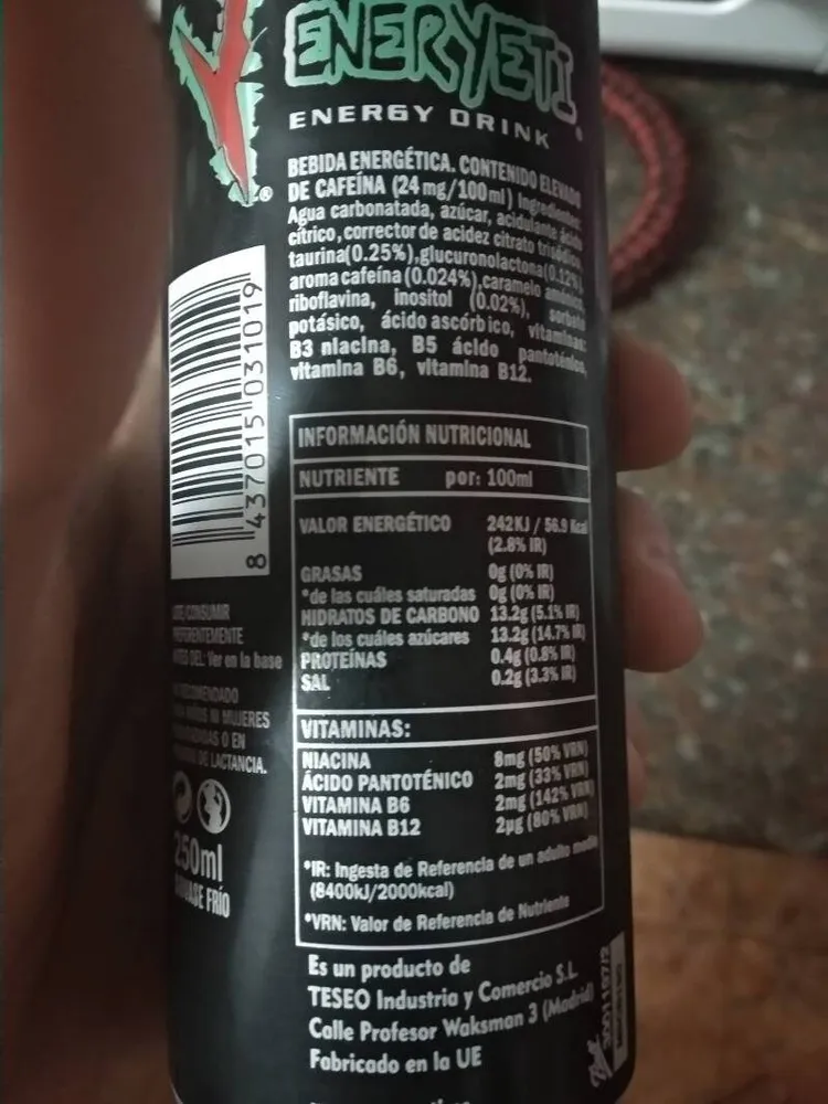Eneryeti Energy Drink