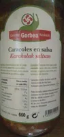 Caracoles een salsa