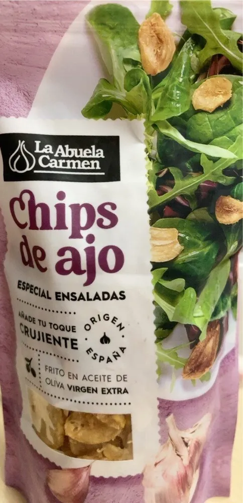 Chips de ajo