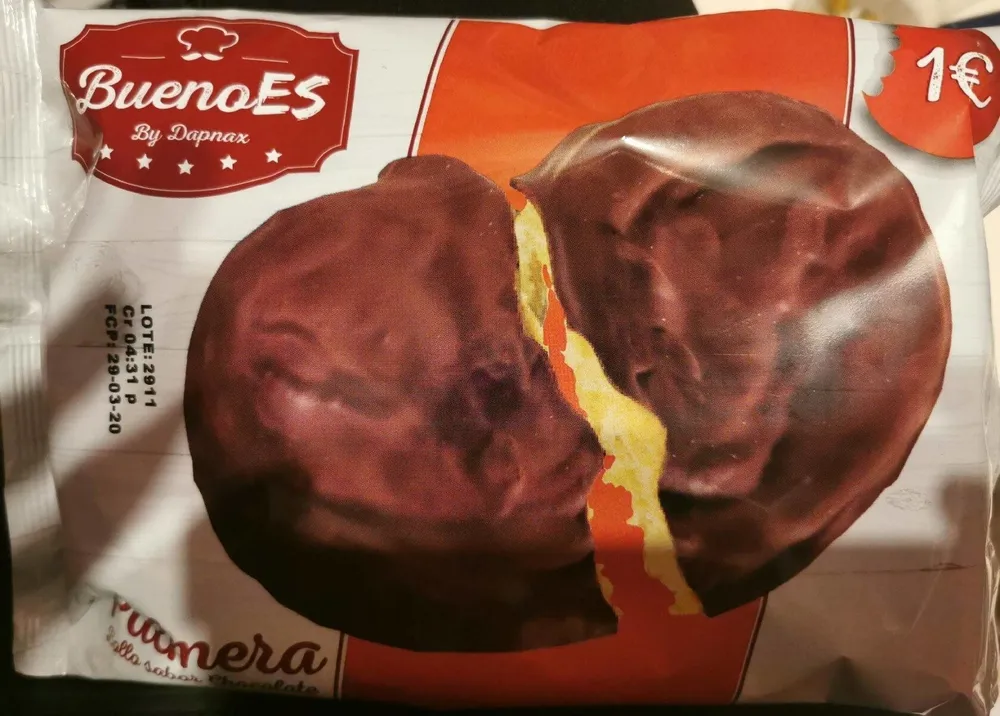 Palmera de chocolate