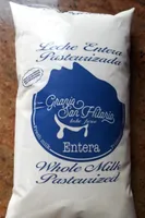 Leche entera pasterizada 1 litro