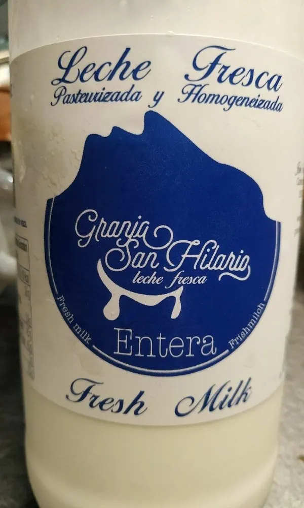 Leche fresca entera