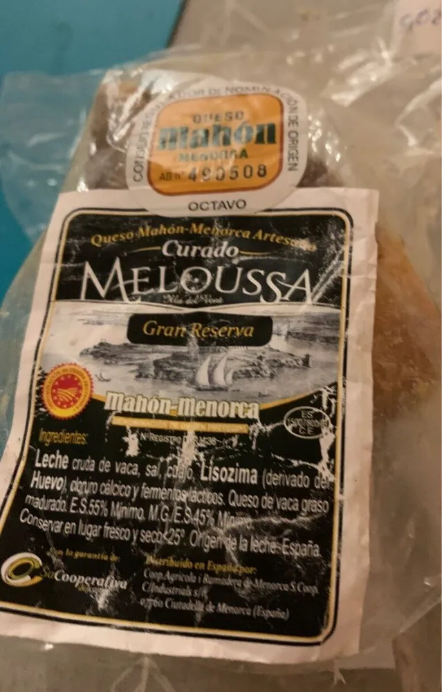 Queso curado meloussa