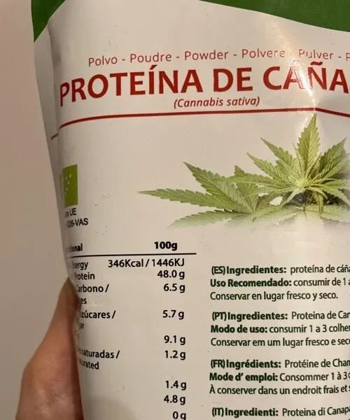 Proteína de cáñamo