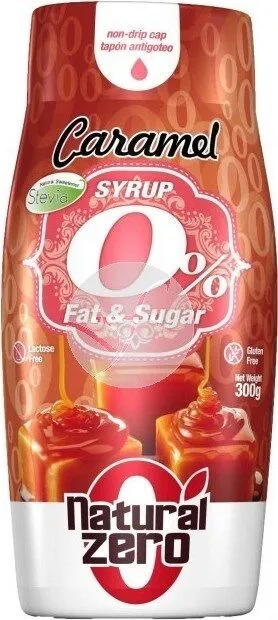 Sirope De Caramelo Sin Gluten 0% Grasas Natural Zero