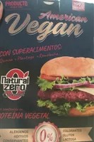 American Vegan hamburguesa vegetal con superalimentos