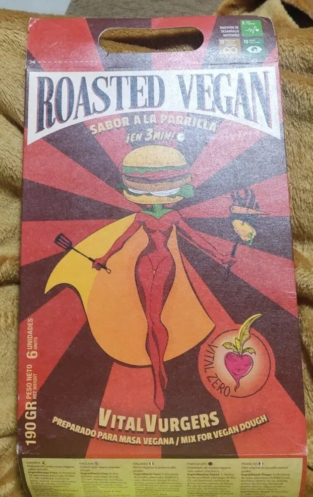 Roasted Vegan Vital Vurgers
