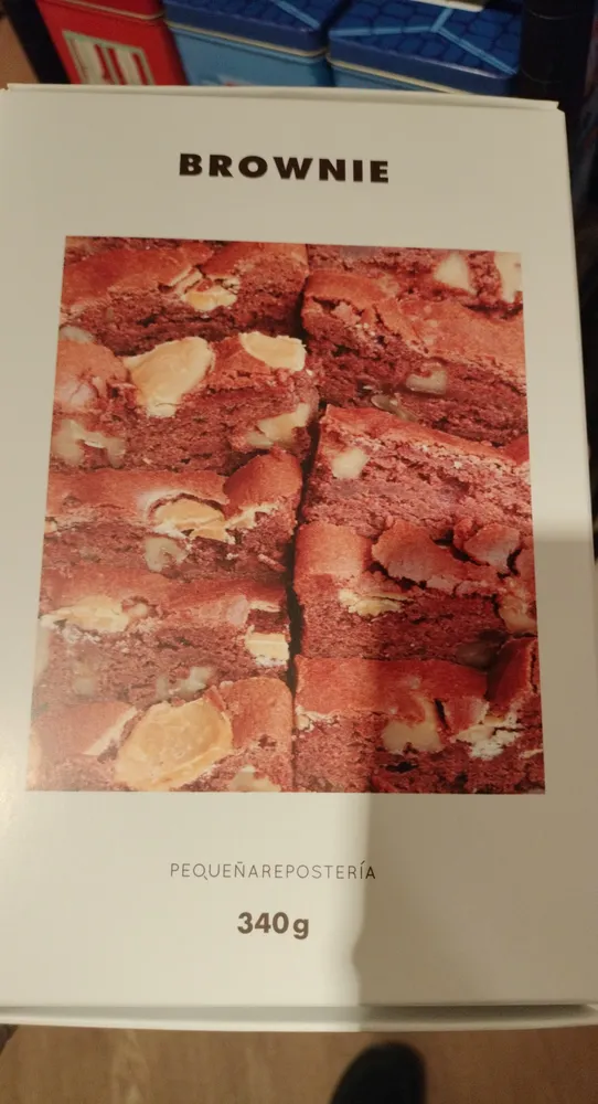 Brownie pequeña repostería