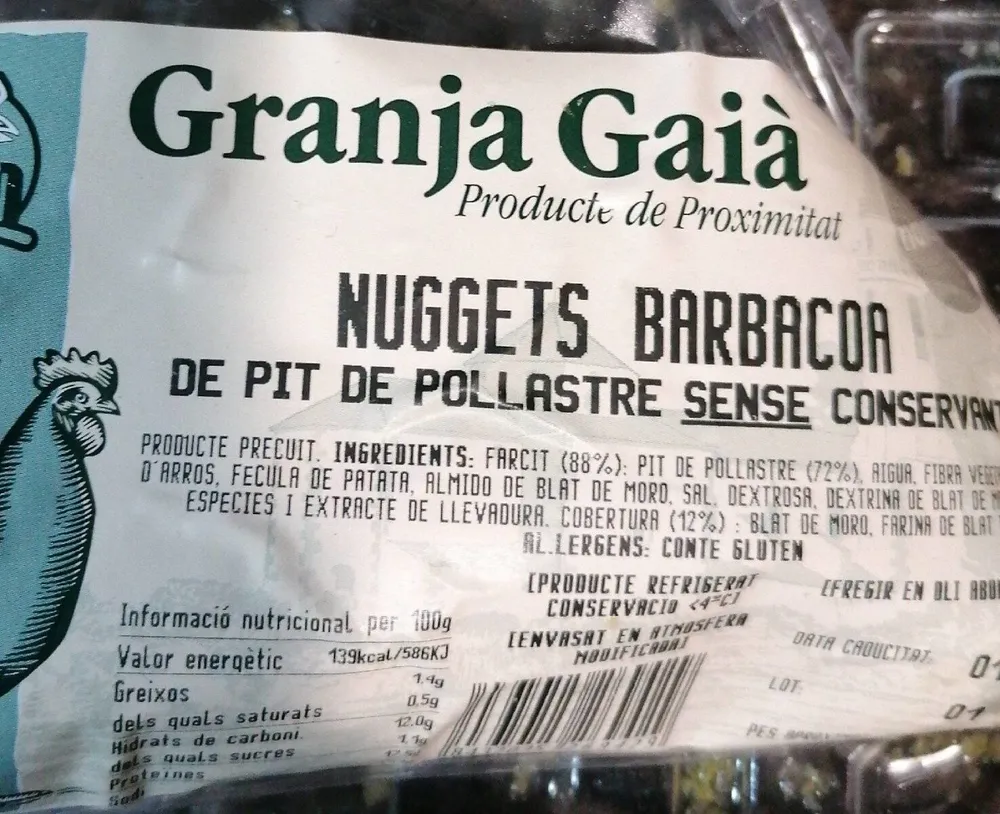 Nuggets barbacoa