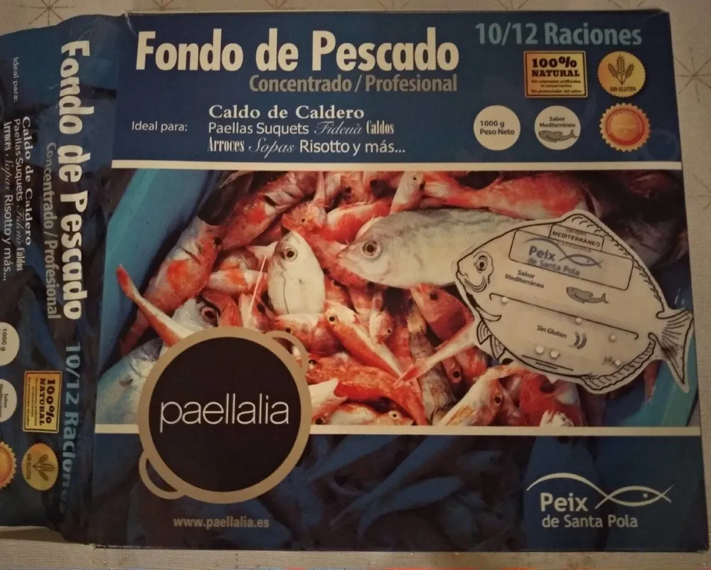 Fondo de Pescado concentrado/profesional