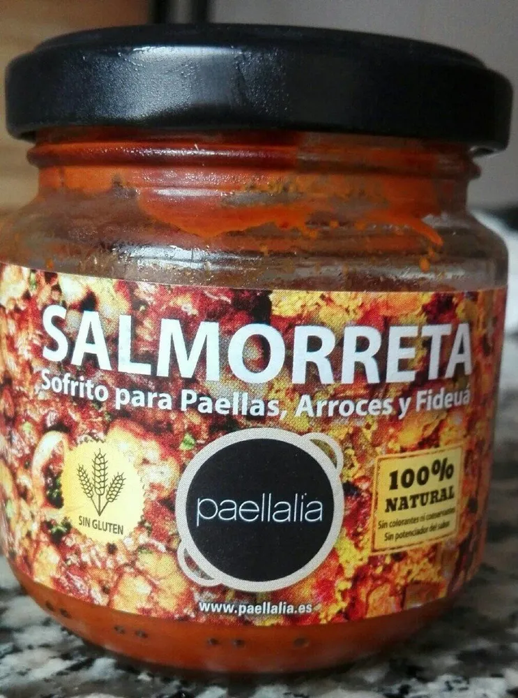 Salmorreta sofrito para paellas