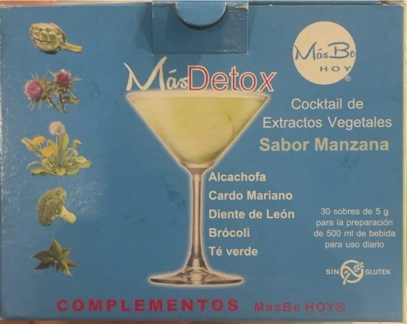 MASDETOX SABOR MANZANA VERDE