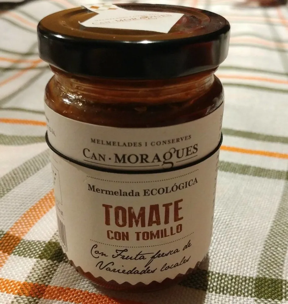 Mermelada ecológica - Tomate con tomillo