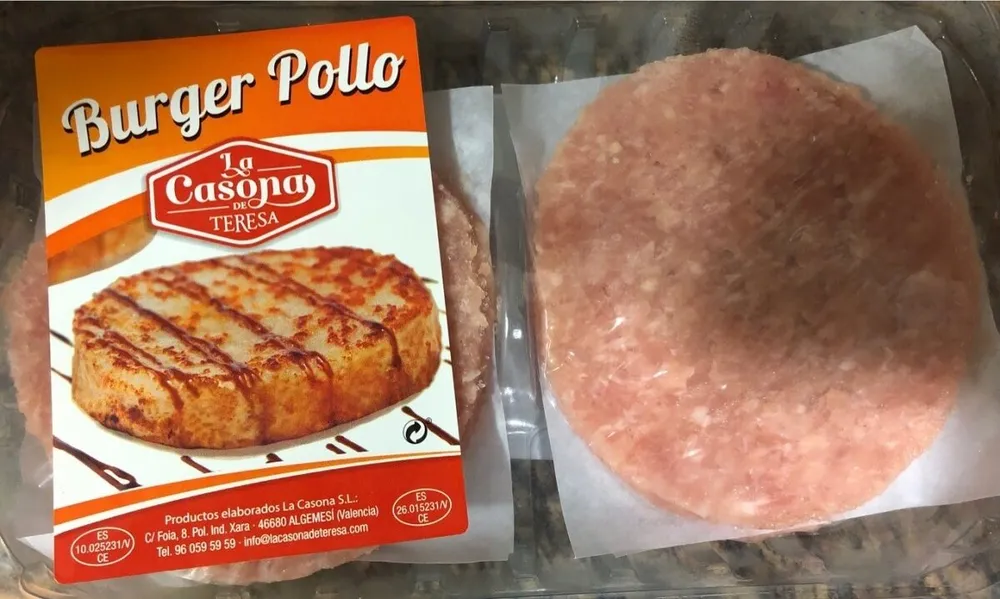 Burger pollo