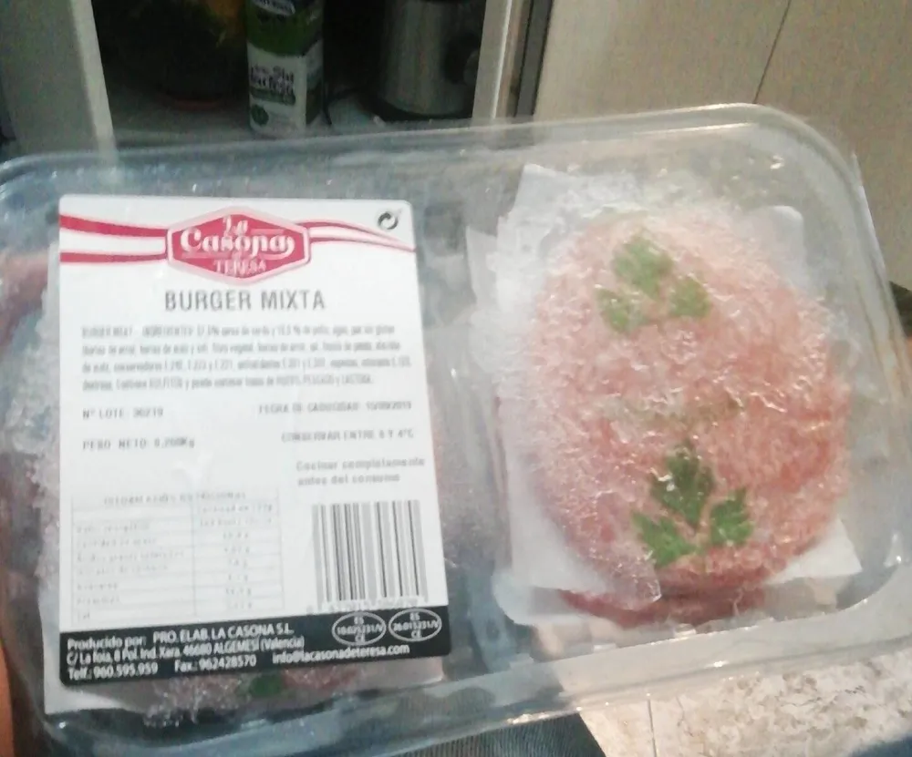 Burger mixta
