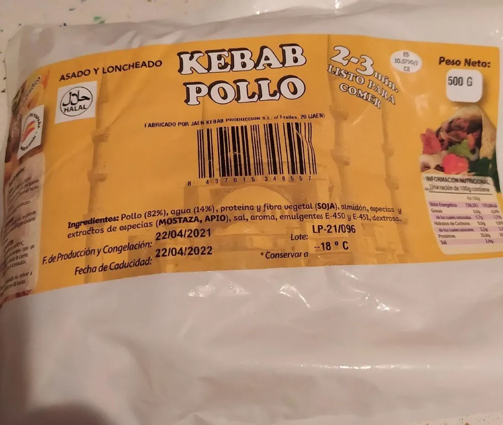 Kebab pollo