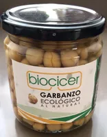 Garbanzo ecológico al natural