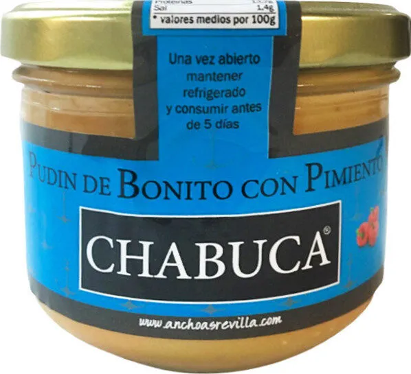 Pudin de bonito con pimientos