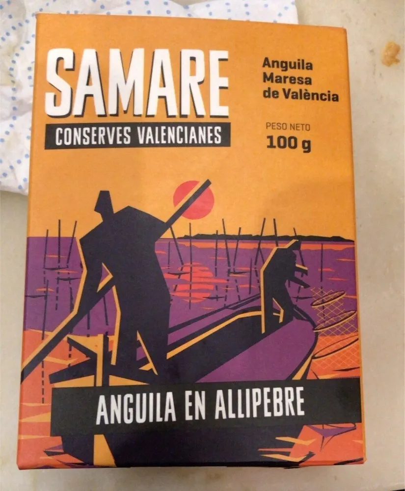 Anguila en allipebre