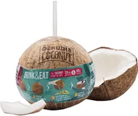 Drink & Eat Organic 100% Raw Coconut Water & Meat