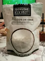 Trozos de coco organico