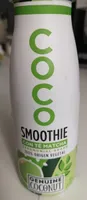 Smoothie coco con té matcha