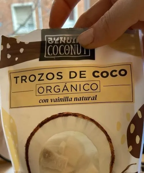 Trozos de coco