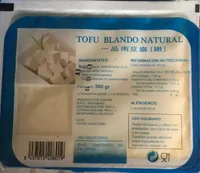 Tofu blando natural