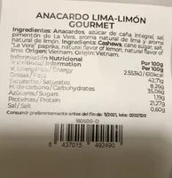 Anacardo lima-limon