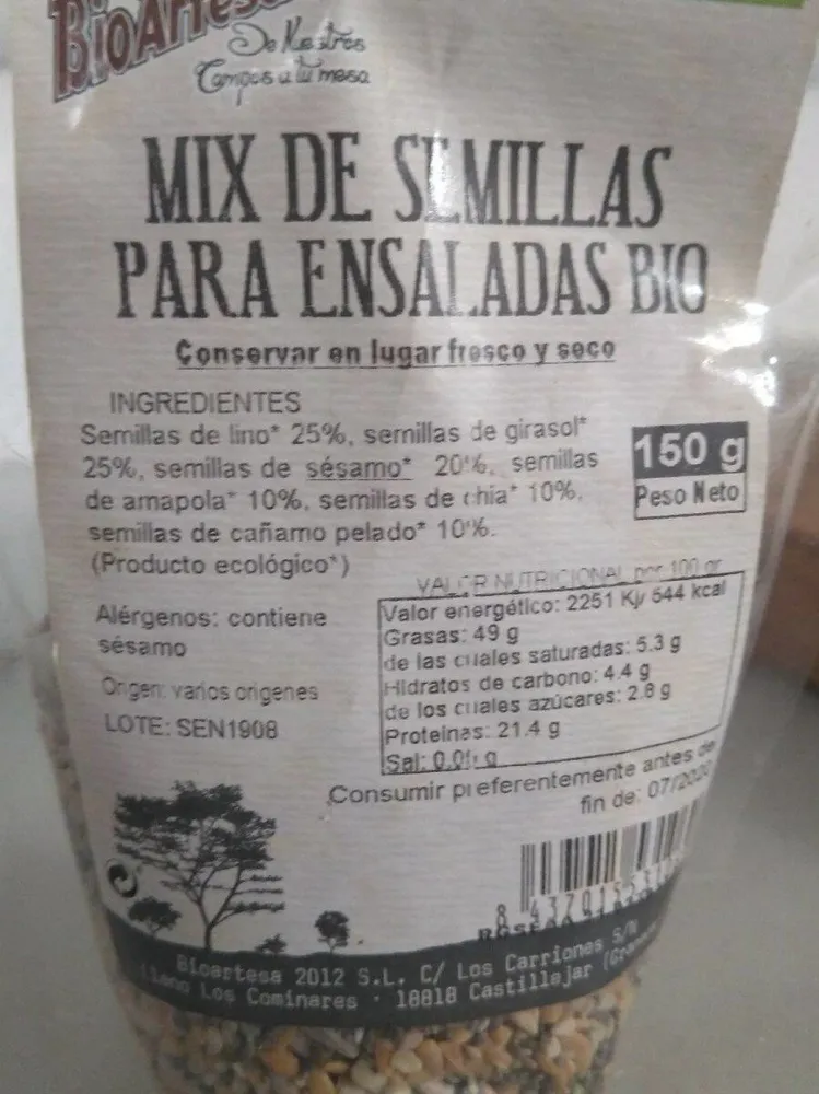 Mix de semillas