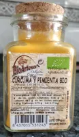 Cúrcuma y pimienta bio