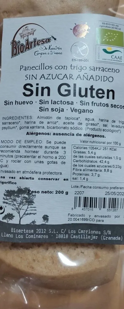 Panecillos de trigo sarraceno