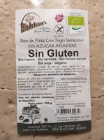Base pizza con trigo sarraceno sin gluten