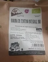Harina  centeno integral bio