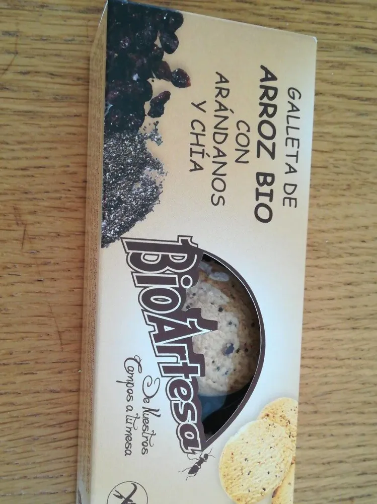 Galleta arroz bio