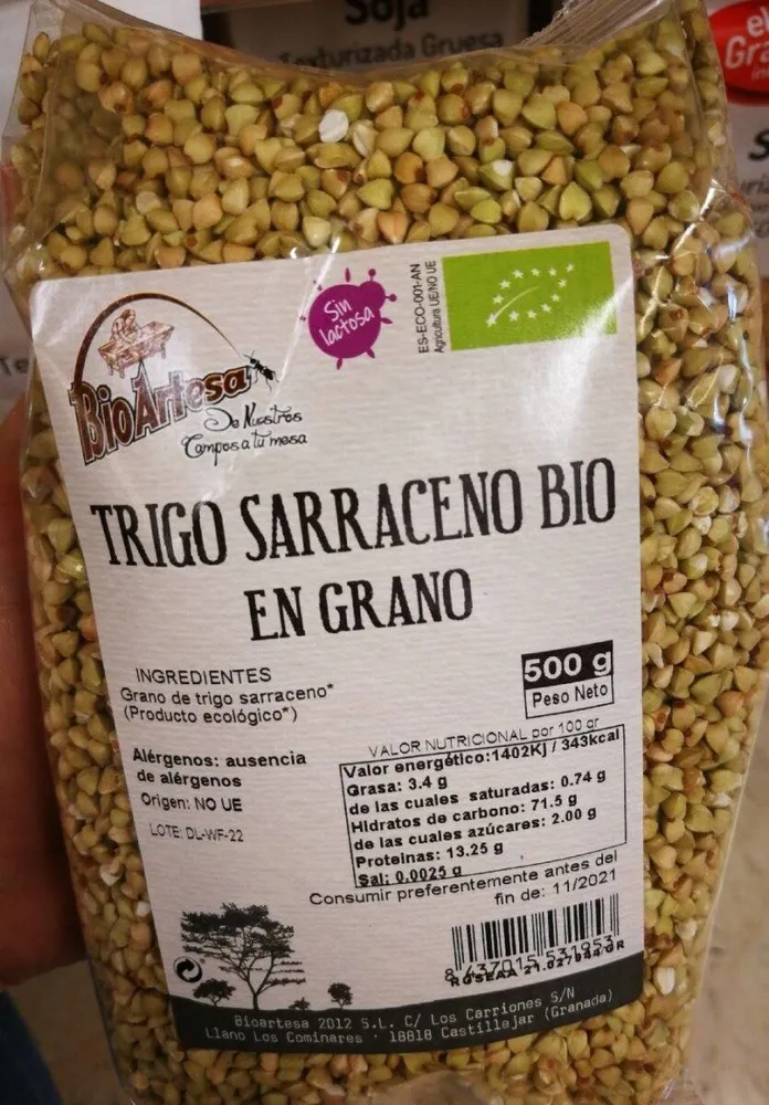 Trigo sarraceno bio en grano