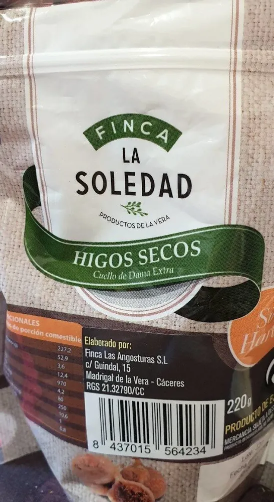 Higos secos
