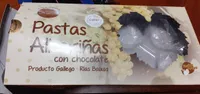 Pastas albariñas con chocolate