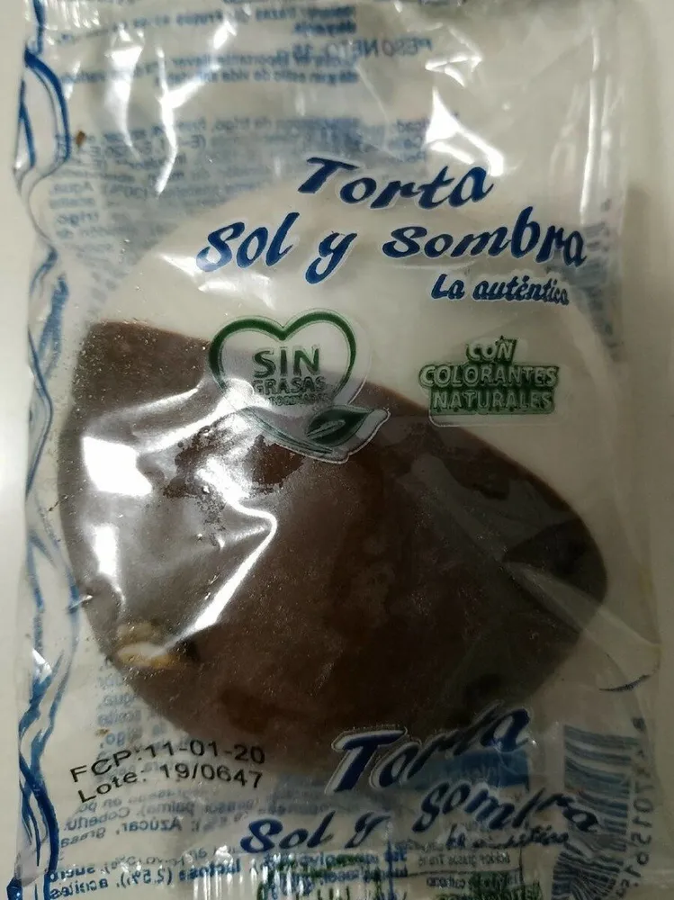 Torta sol y sombra