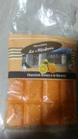 Chocolate blanco a la naranja