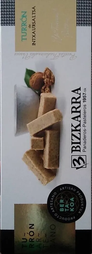 Turrón de intxaursaltsa