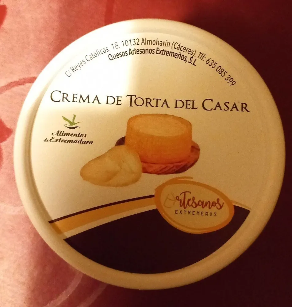Crema de torta del casar