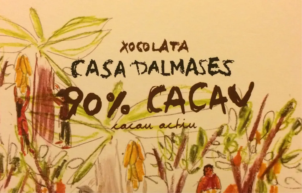 Chocolate casa dalmases 90% cacao
