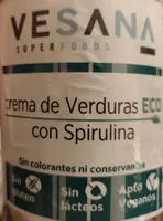 Crema de verduras ECO con Spirulina