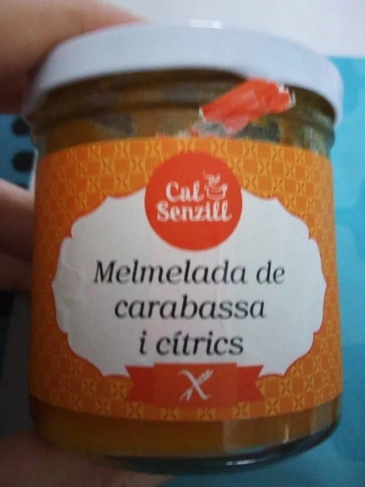 Melmelada de carabassa i citrics