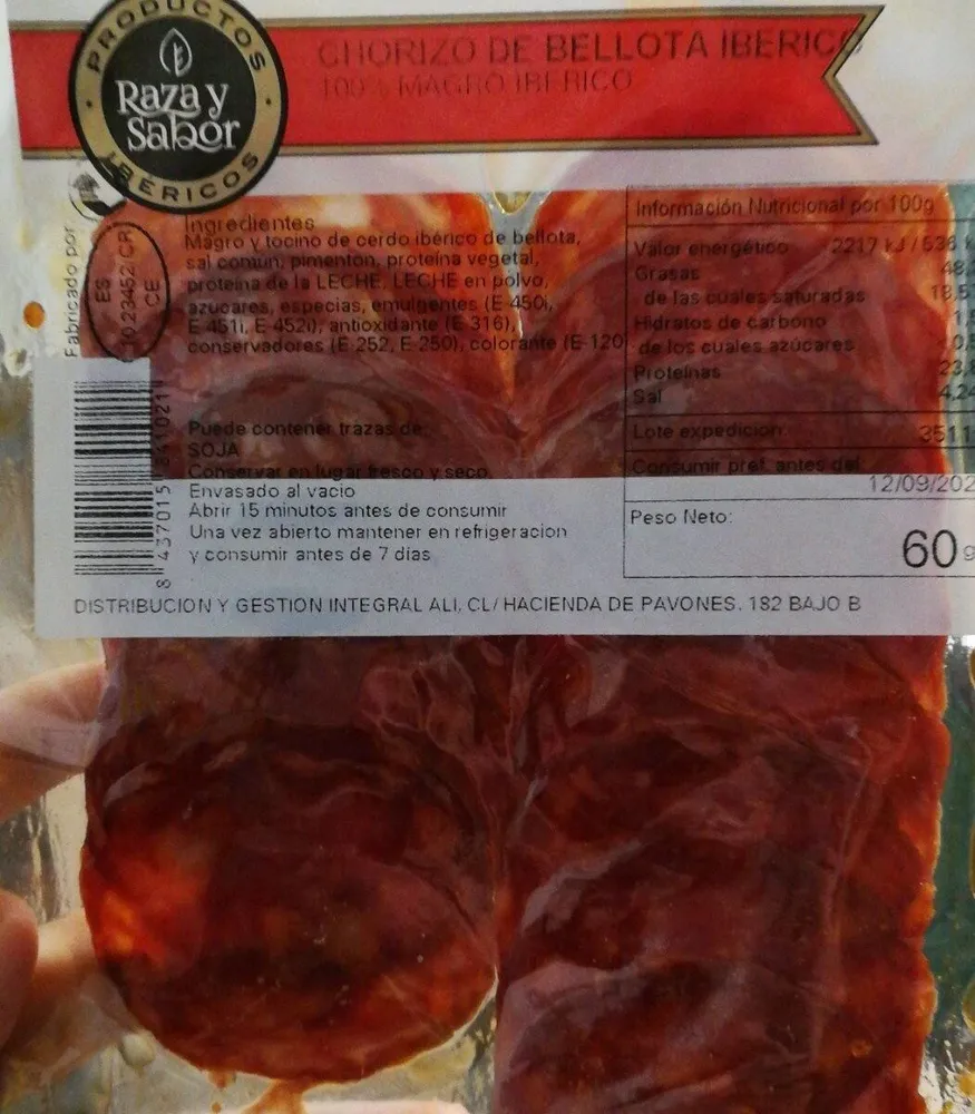 Chorizo de bellota