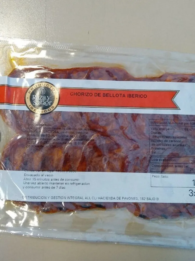 Chorizo bellota iberico
