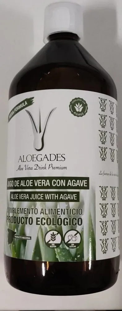 Jugo de aloe vera con agave