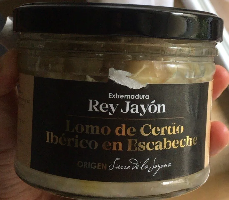 Lomo de cerdo ibérico en escabeche